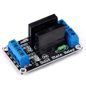 Modulo de 2 Reles de Estado Solido 5v