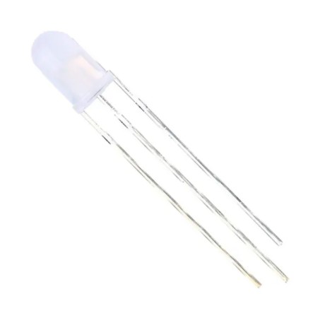 led 5mm dual rojo y verde cátodo común x 100 unidades