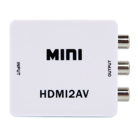 Conversor de video HDMI a RCA.