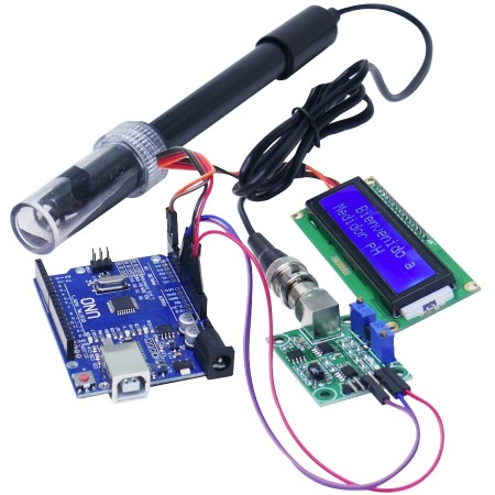 Kit Medidor de PH Arduino UNO + LCD1602 con I2C