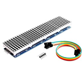 Matriz de puntos 8x32 expandible basada en MAX7219