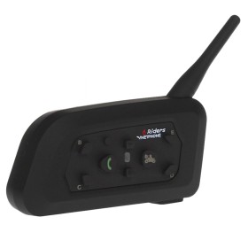 Intercomunicador Bluetooth para Casco de Moto Ejeas V6 1200 Mts
