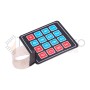 Teclado Membrana Matricial 4x4  Autoadhesivo Arduino