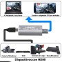 Capturadora HDMI por USB 1080 60hz