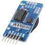 Reloj de tiempo real y sensor de temperatura SPI e I2C