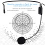Sistema doble inalambrico de microfono con headset