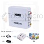Conversor de video HDMI a RCA.