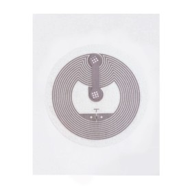 NTAG215 formato etiqueta circular adhesiva