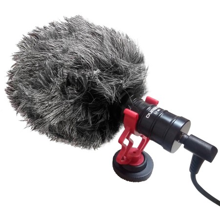 Microfono para vlog diafragma 9.7mm