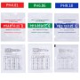 Combo Sobres Buffer Ph 4.01 6.86 Y 9.18 Para Phmetro