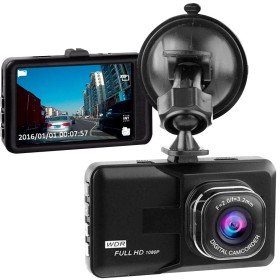 Dashcam 1080p g-sensor y detección de movimiento