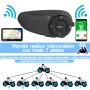 Combo 2 Intercomunicadores Bluetooth para Casco de Moto Ejeas Q7