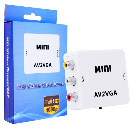 Conversor de video AV a VGA