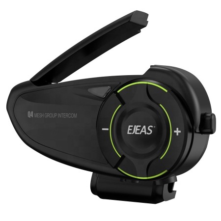 Intercomunicador Bluetooth para Casco de Moto Ejeas V6 1200 Mts