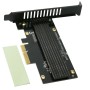 Adaptador para SSD M.2 PCIe a PCIe x4 para desktop