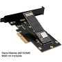 Adaptador para SSD M.2 PCIe a PCIe x4 para desktop