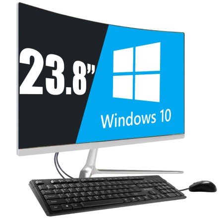 Computadora ALL IN ONE I7 256SSD 16GB 23.8 pulgadas con WINDOWS