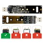 Adaptador M.2 NVME SSD a USB 3.1
