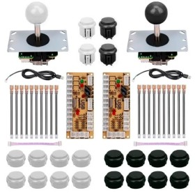 KIT Palanca, 10 pulsadores y controlador para ARCADE