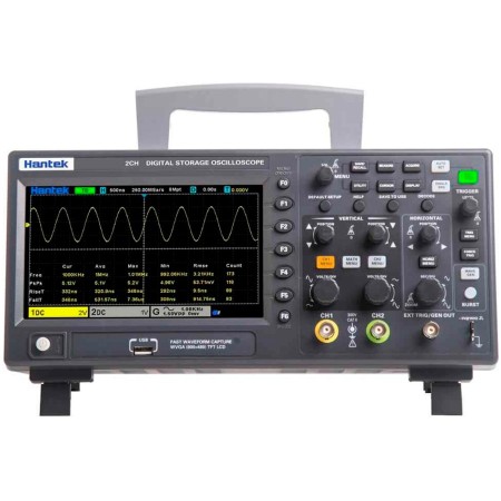Hantek DSO2D10 Osciloscopio 2 Canales 100MHZ + GEN. AWG