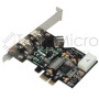 Placa Pci-e X1 A Firewire 1394b Pci Express A 3 Firewire 800