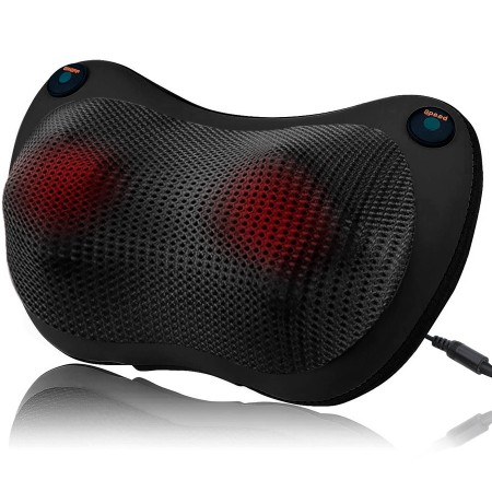 Masajeador cuello 8 rodillos