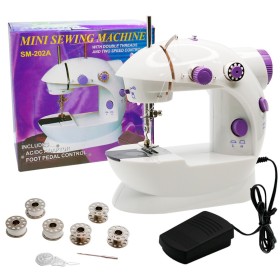Mini Maquina de coser hogareña