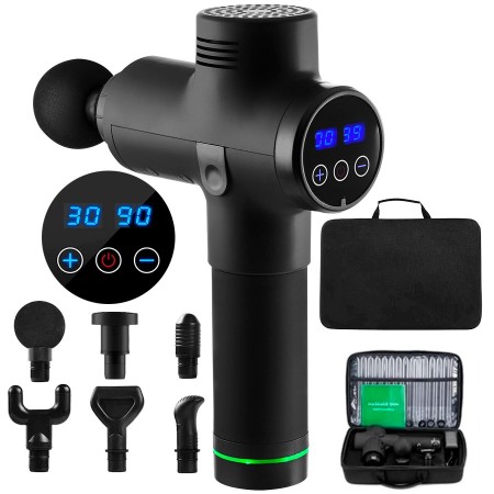 Pistola masajeadora para rehabilitación