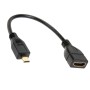 Cable Adaptador HDMI hembra A Micro HDMI macho 10cm