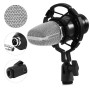 Kit de estudio Microfono BM800 con brazo + fuente phantom para radio / youtube
