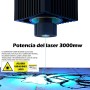 Grabadora láser portátil 3000mw Wainlux  WIFI