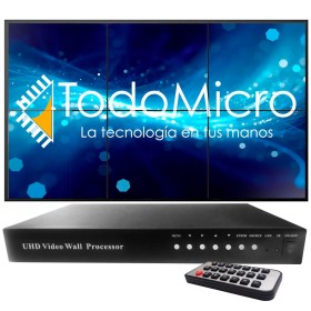 Procesador de VideoWall 3x2 2x3 AG-606 HDMI, DVI, VGA y USB