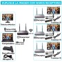 Receptor HDMI inalambrico hasta 100m full HD